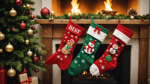 Les meilleures chaussettes de noël pour une déco festive